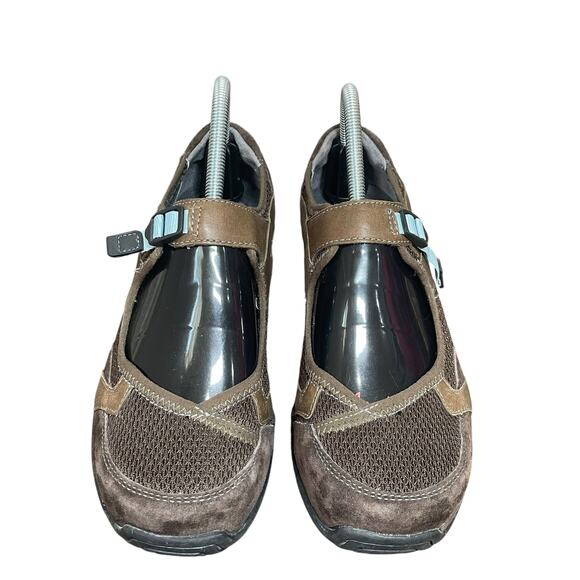 Ahnu Mary Jane Shoes Women's Size 8.5 Brown Hiking Comfort Casual Outdoor Flats - Picture 5 of 12